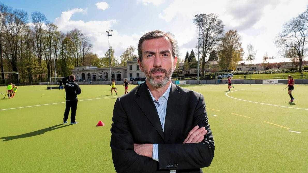 Belgium's Marc Coudron is standing against Narinder Batra for the Presidency of the FIH but has failed to challenge him sufficiently on the Federation's finances ©Twitter