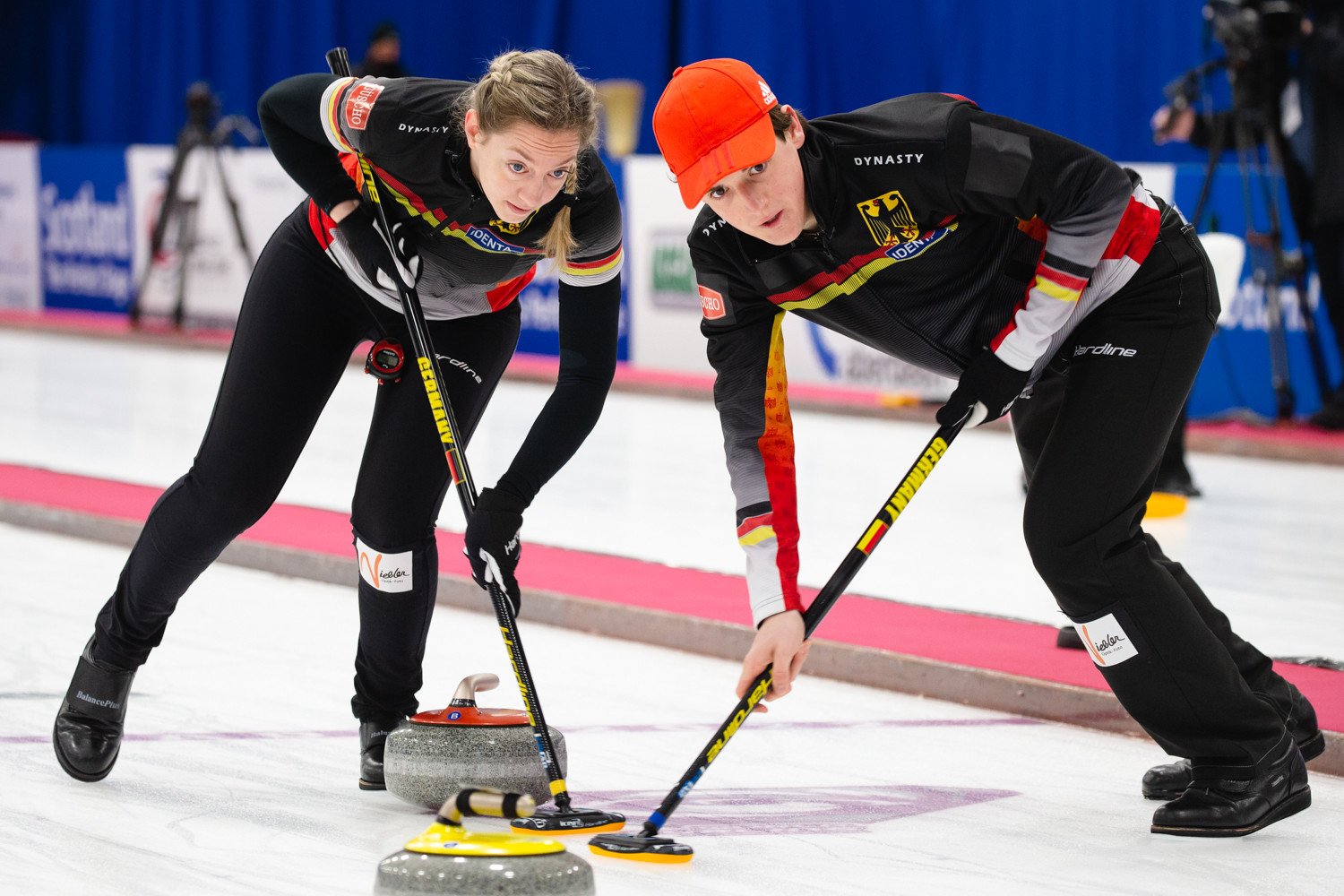 After a busy day of action at the World Mixed Doubles Curling Championship, Sweden remain as the only unbeaten team ©WCF/Celine Stucki