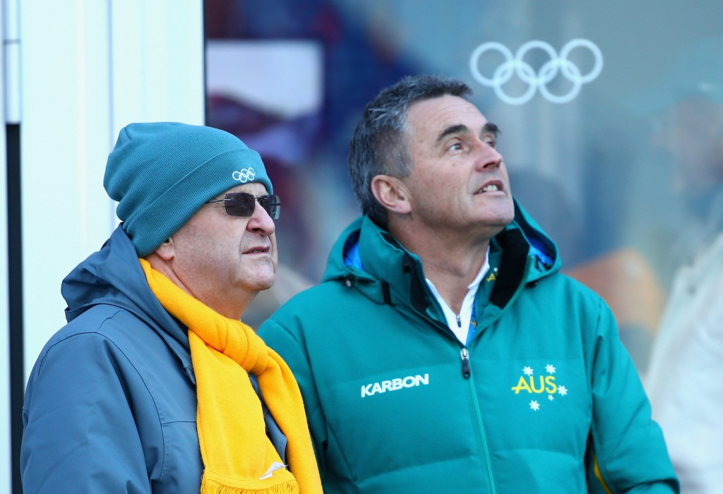 Australian Chef de Mission, Ian Chesterman (right) has expressed his delight at leading a team into Lillehammer