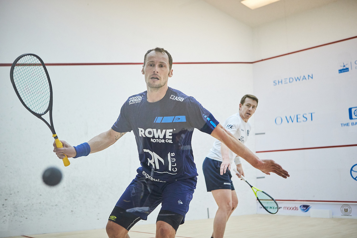 Grégory Gaultier is making his first appearance at the  El Gouna International Squash Open in three years ©PSA
