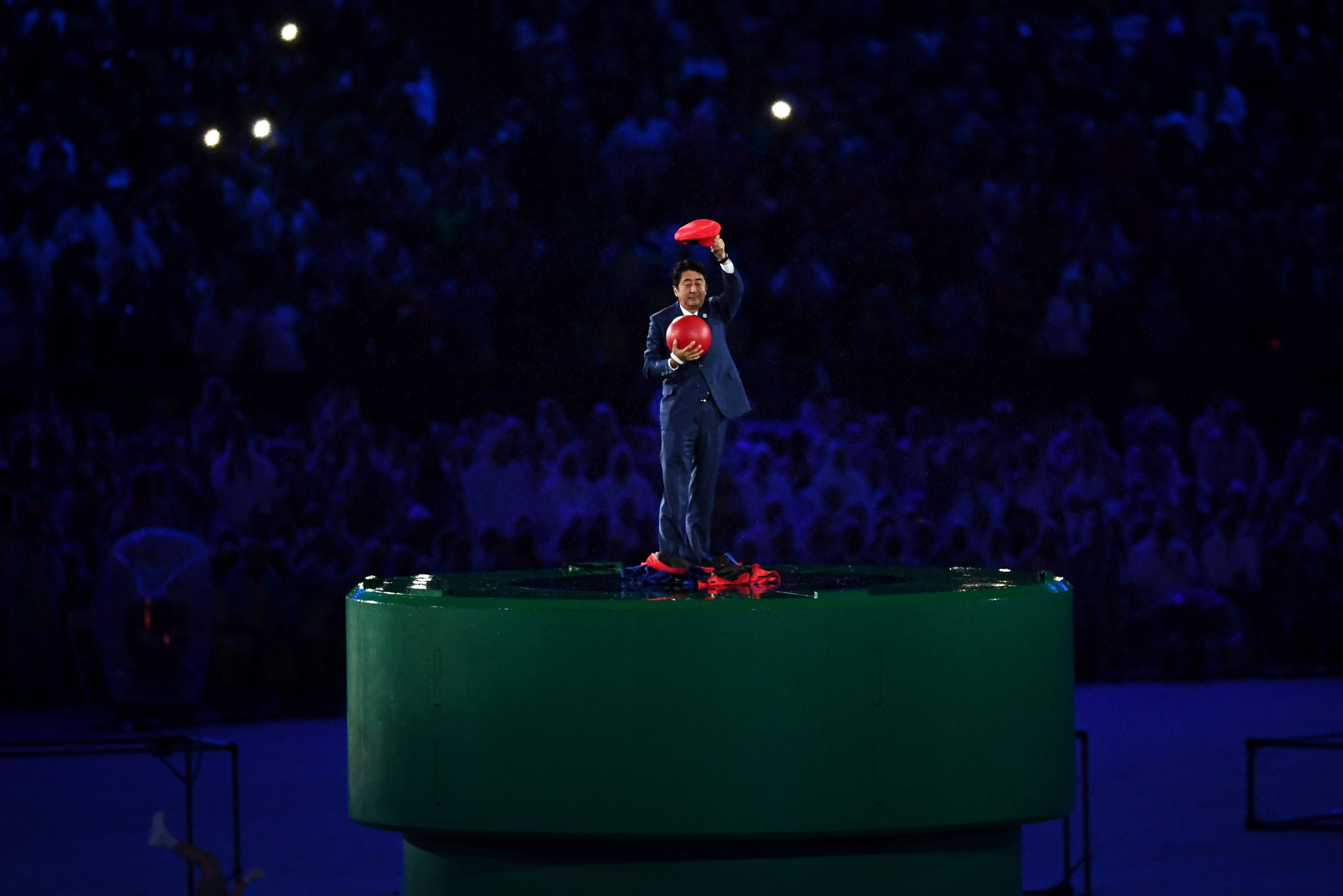 Japanese Prime Minister Shinzō Abe played an active role in the Rio 2016 Closing Ceremony ©Getty Images