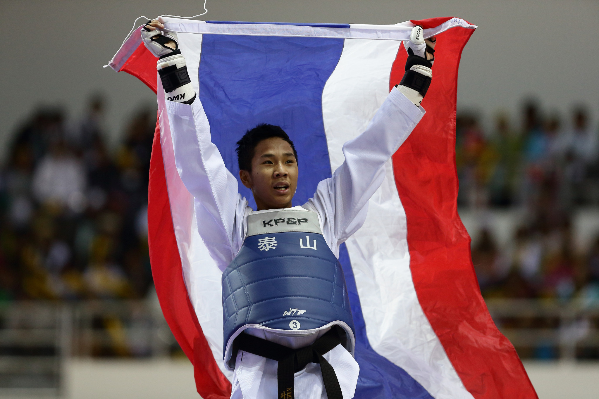 Ramnarong Sawekwiharee secured his Olympic spot today in the men's under-58kg ©Getty Images
