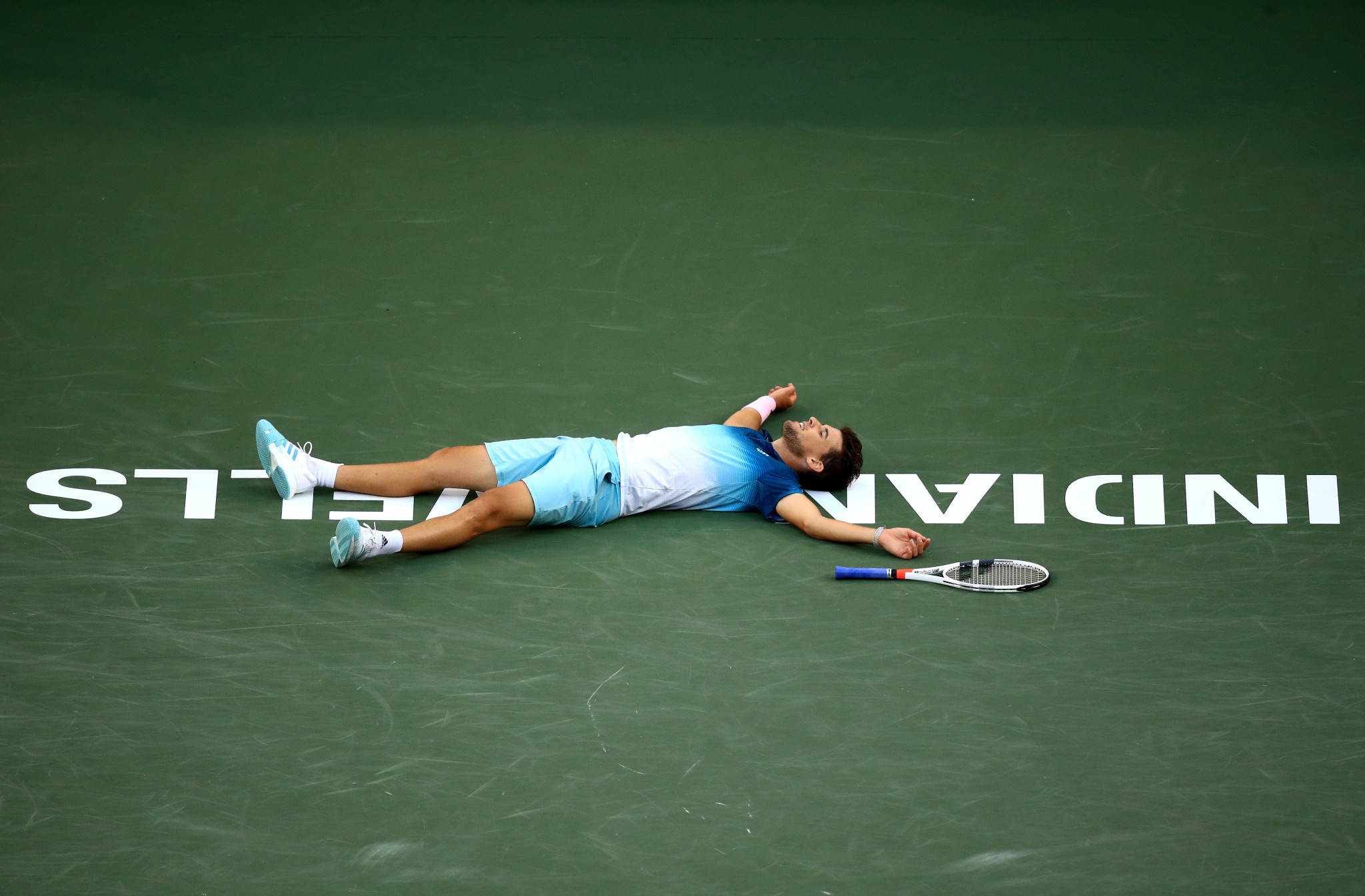 Dominic Thiem remains the defending men's singles champion following his Indian Wells Masters success in 2019 ©Getty Images