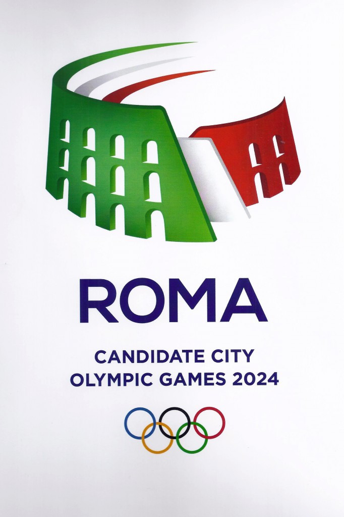 Rome unveiled its bid logo last month
