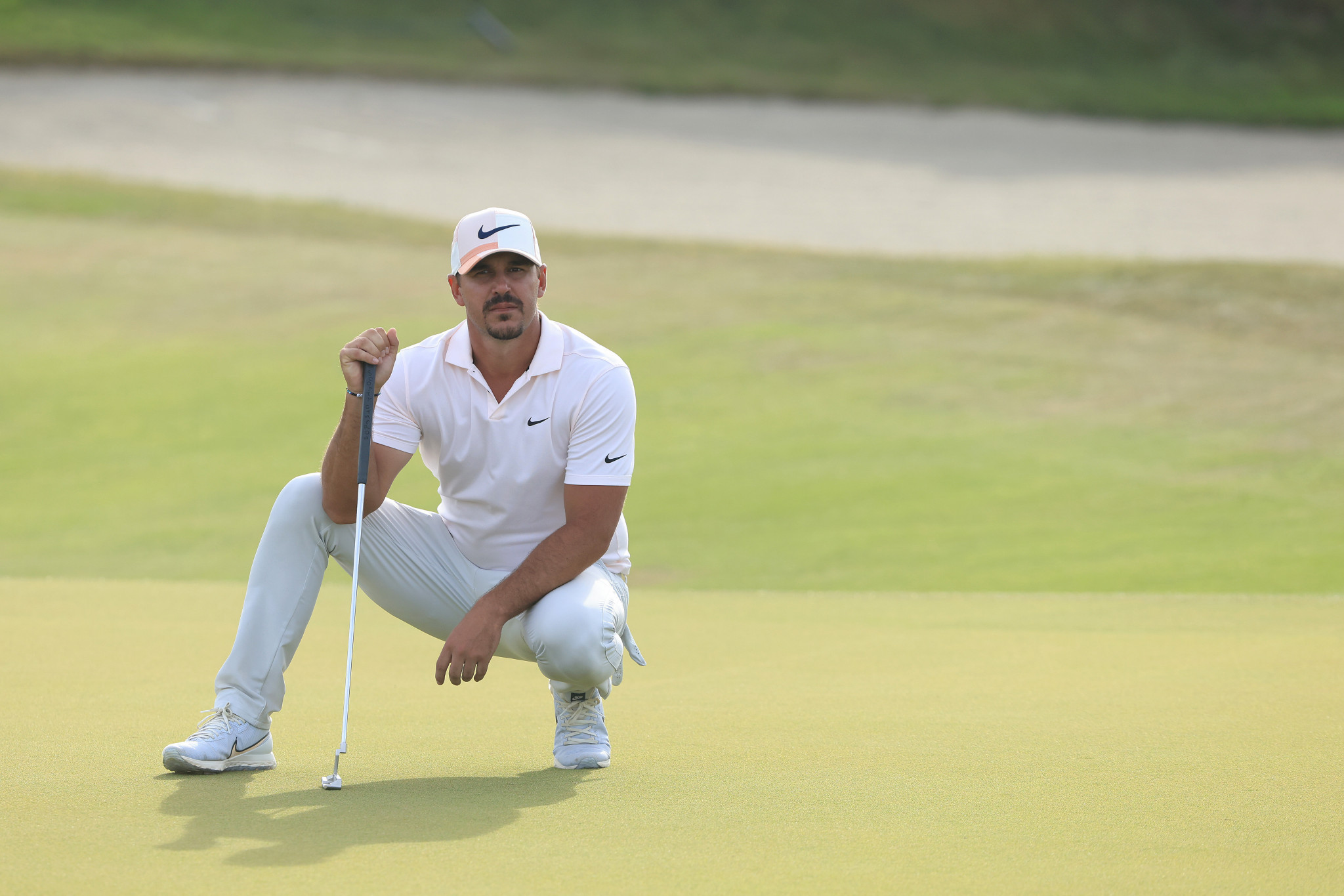 Two-time PGA Championship winner Brooks Koepka is one shot off the lead ©Getty Images