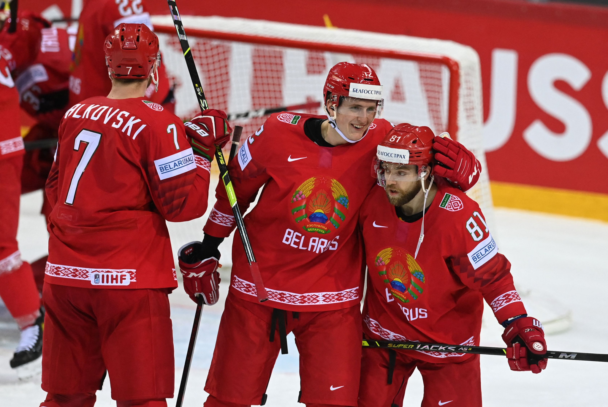 Belarus produced a dogged display to defeat Sweden for the first time in nine World Championship meetings ©Getty Images