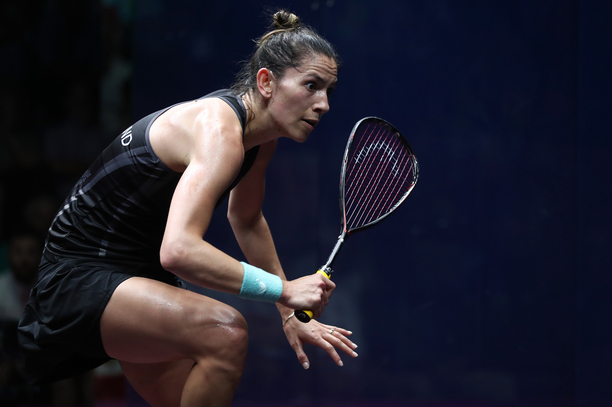 Seventh seed Joelle King of New Zealand was surprisingly beaten as the third round of the El Gouna Squash Open got underway ©Getty Images