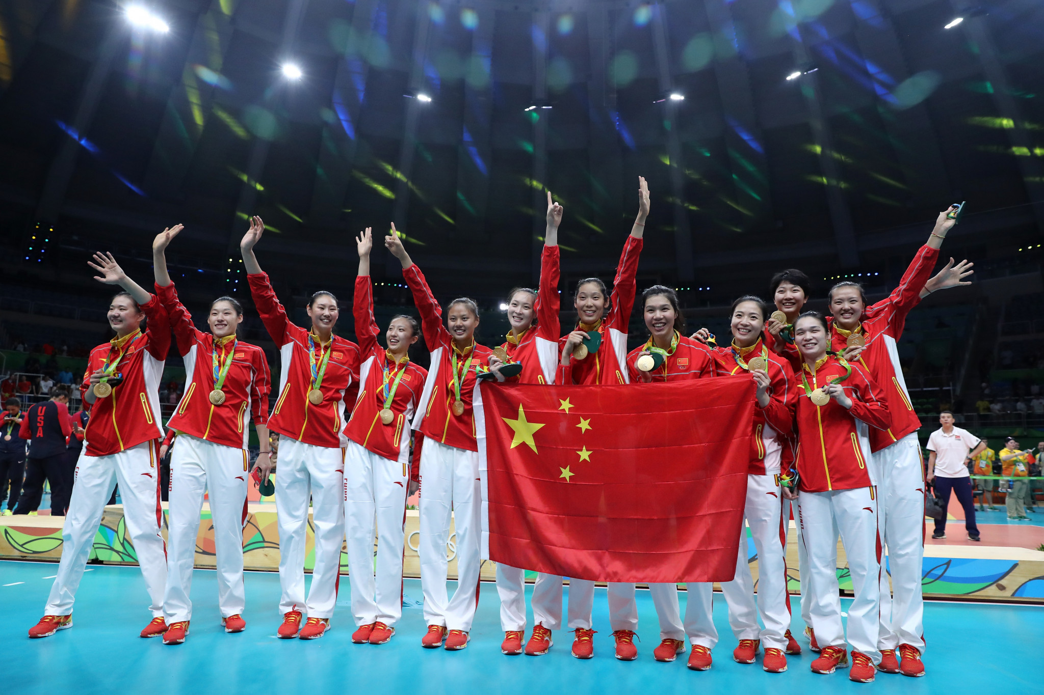 China are the reigning Olympic champions in women's volleyball ©Getty Images