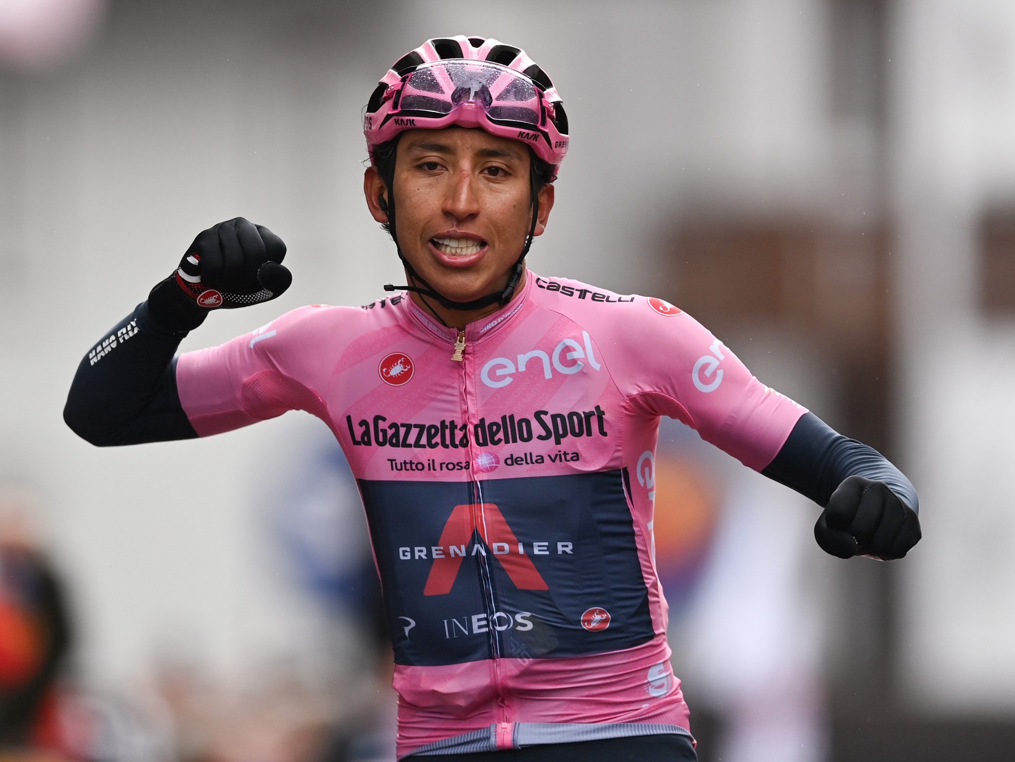 Bernal extends general classification lead with stage 16 win at Giro d'Italia
