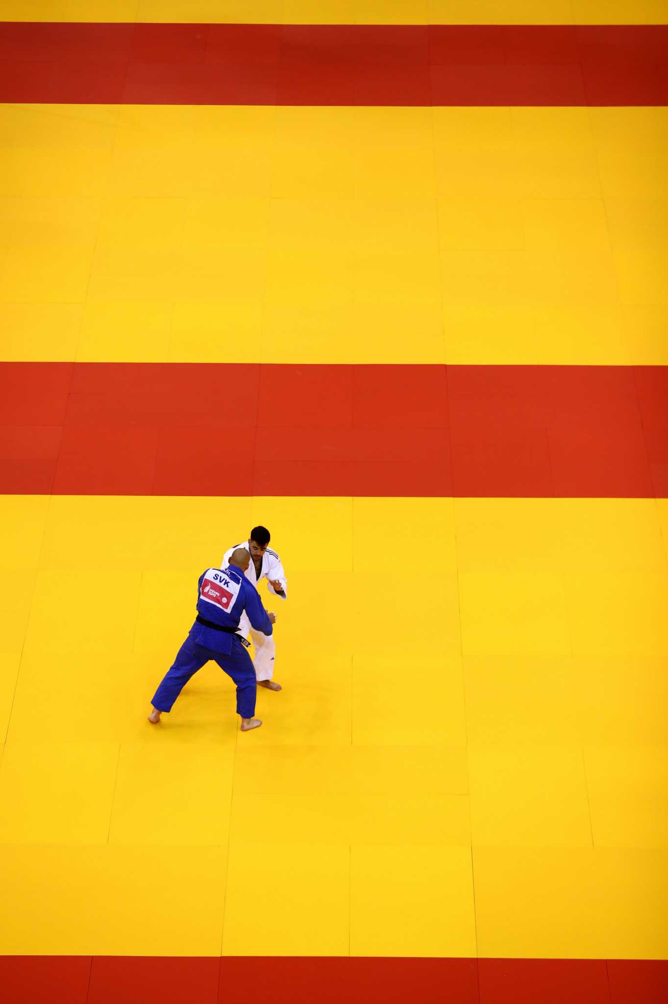 A total of 1,600 PCR tests undertaken at the recent European Judo Championships showed up only three COVID-19 positives ©EJU