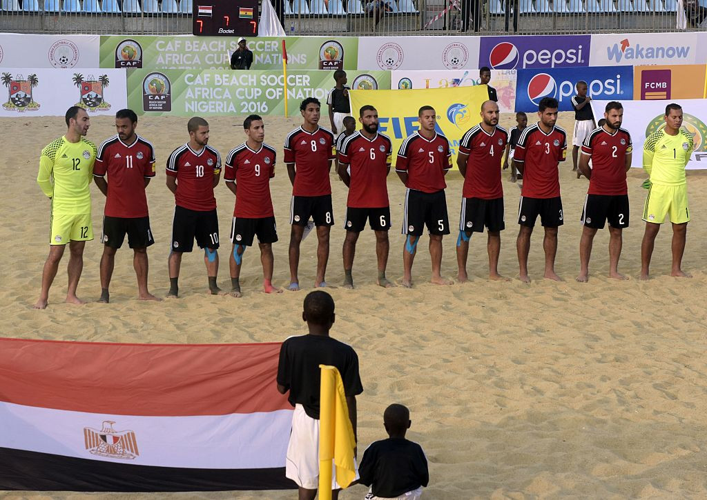 Egypt beat the Seychelles 12-1 today in the Beach Soccer Africa Cup of Nations to give themselves the chance of reaching the last four tomorrow ©Getty Images