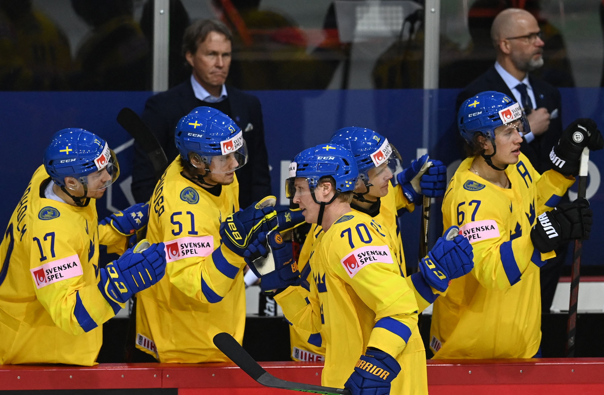 Sweden record first win at IIHF World Championship, Finland bounce back