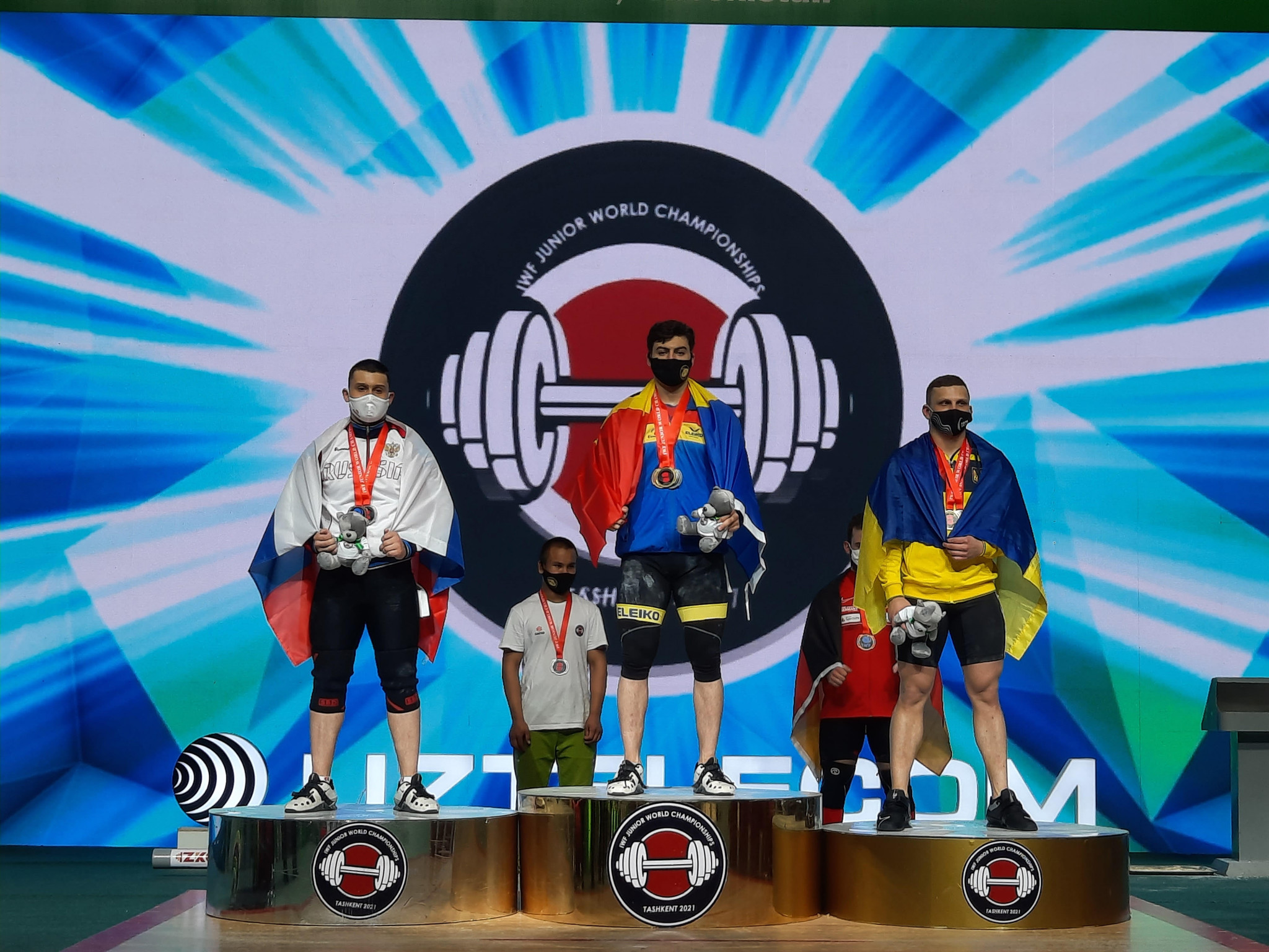 Weightlifting glory for Russia and Moldova at Junior World Championships
