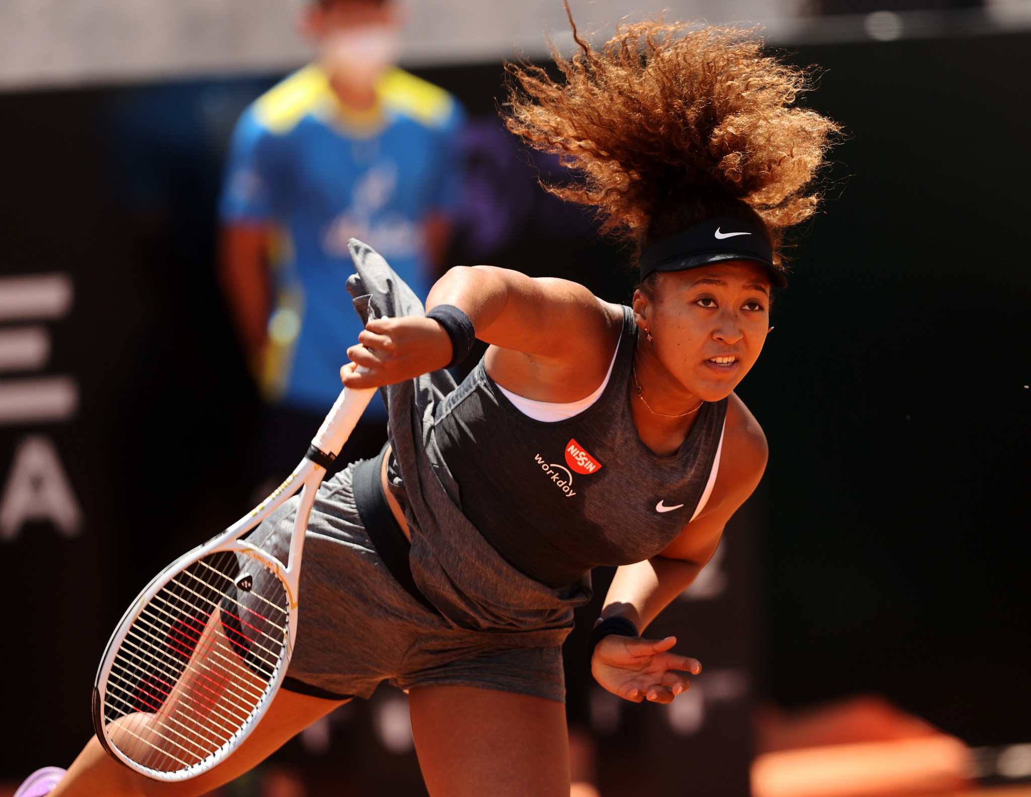 Naomi Osaka has decided not to carry out her media duties at the French Open, citing mental health concerns ©Getty Images
