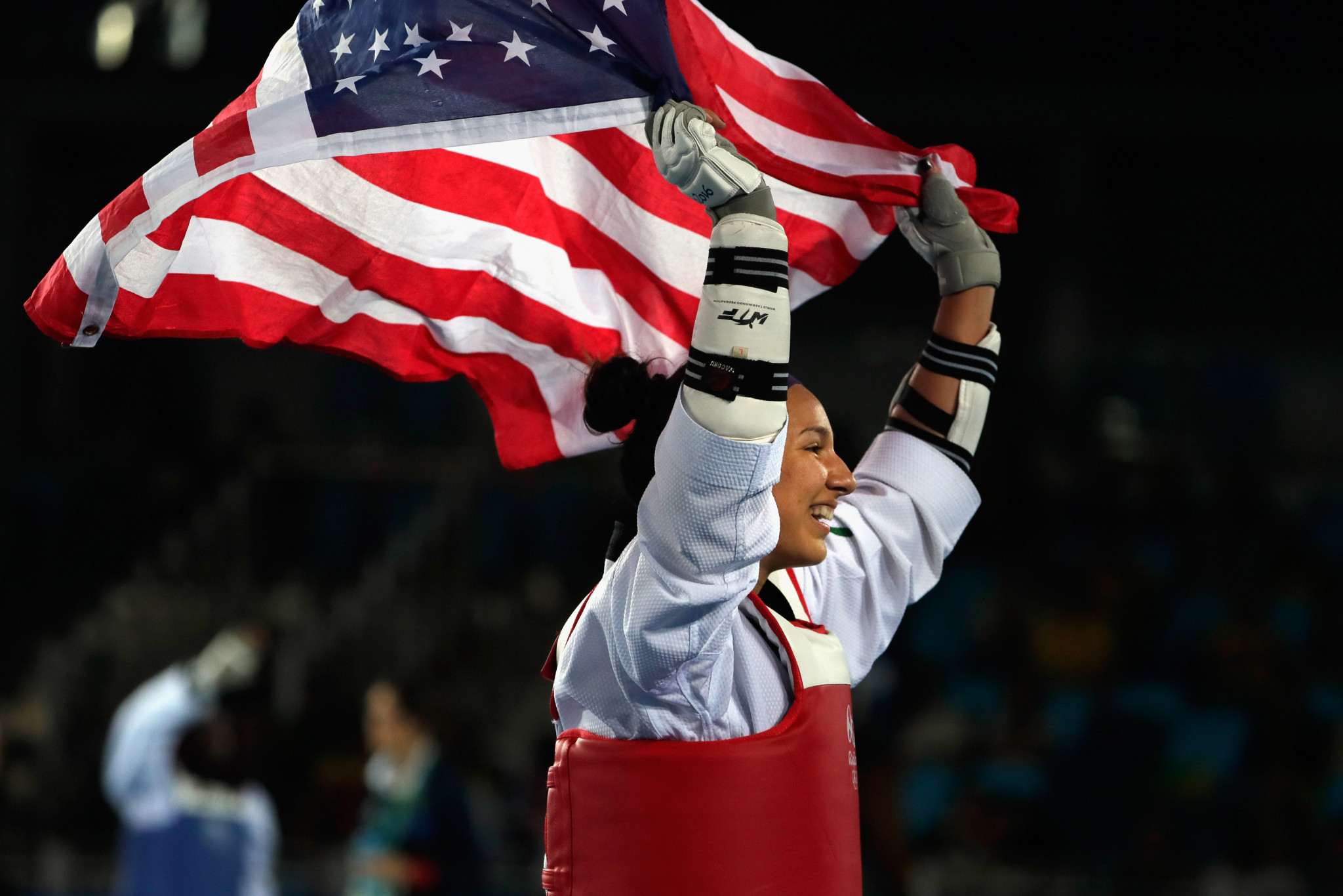 Jackie Galloway was the United States' lone Olympic taekwondo medallist at Rio 2016 ©Getty Images