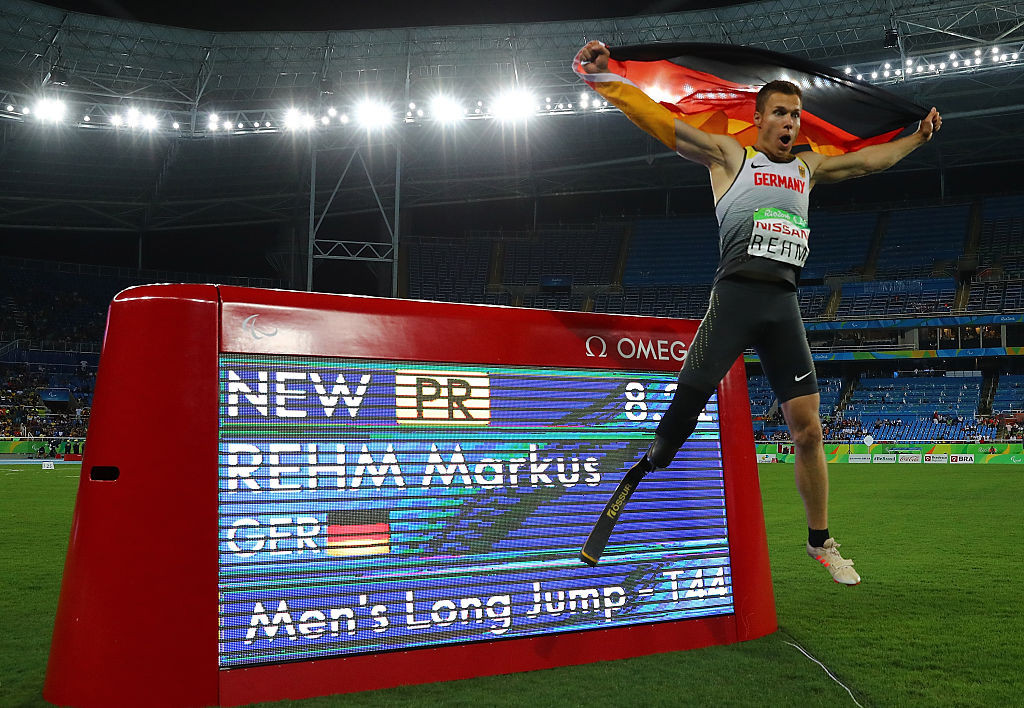 Germany's Rio 2016 T44 long jump champion Markus Rehm will be in action in the European Para Athletics Championships which start tomorrow in the Polish city of Bydgoszcz ©Getty Images