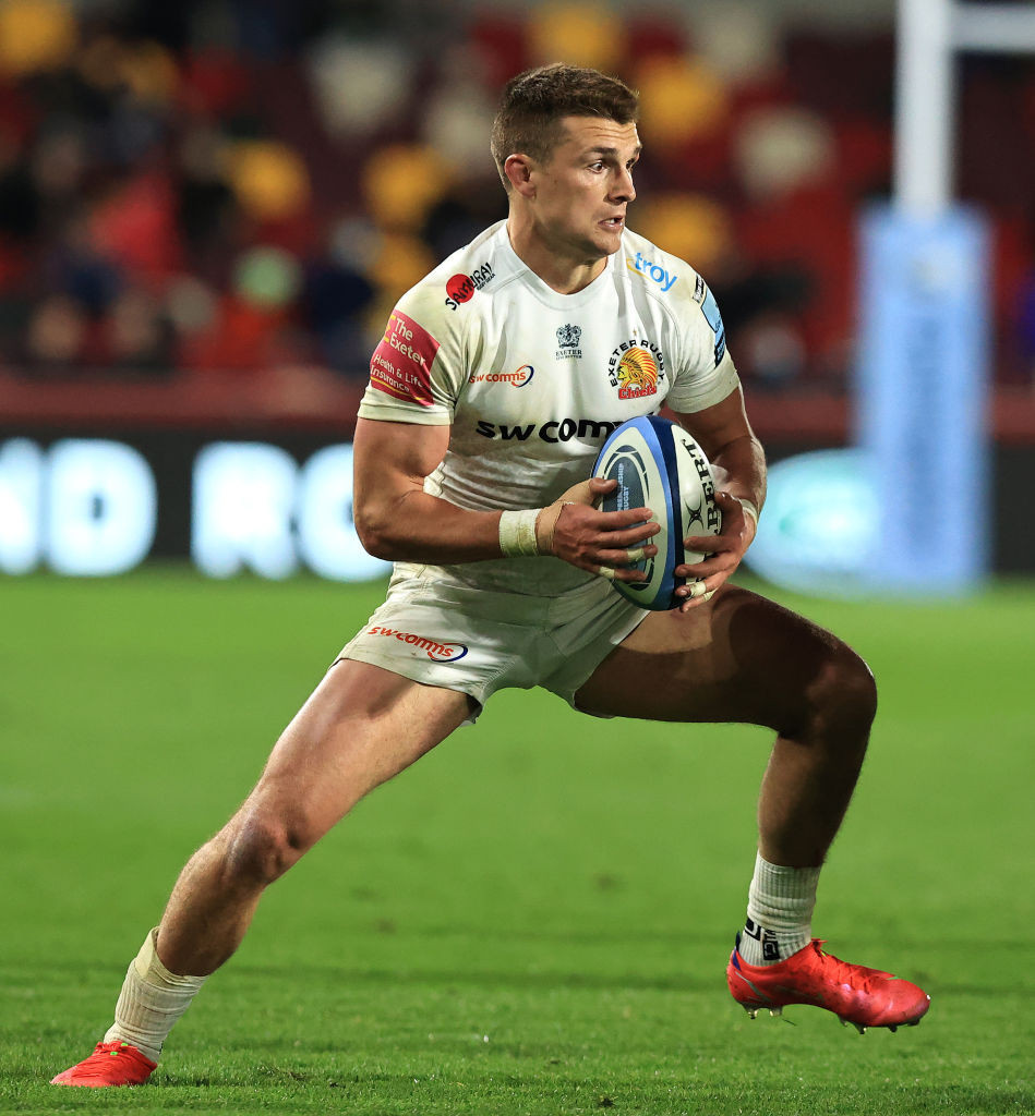 England and Exeter Chiefs rugby union player Henry Slade says he will not have a COVID-19 vaccination ©Getty Images