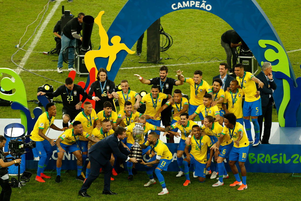 Brazil has won the Copa America every time it has hosted the event, the last coming in 2019 ©Getty Images
