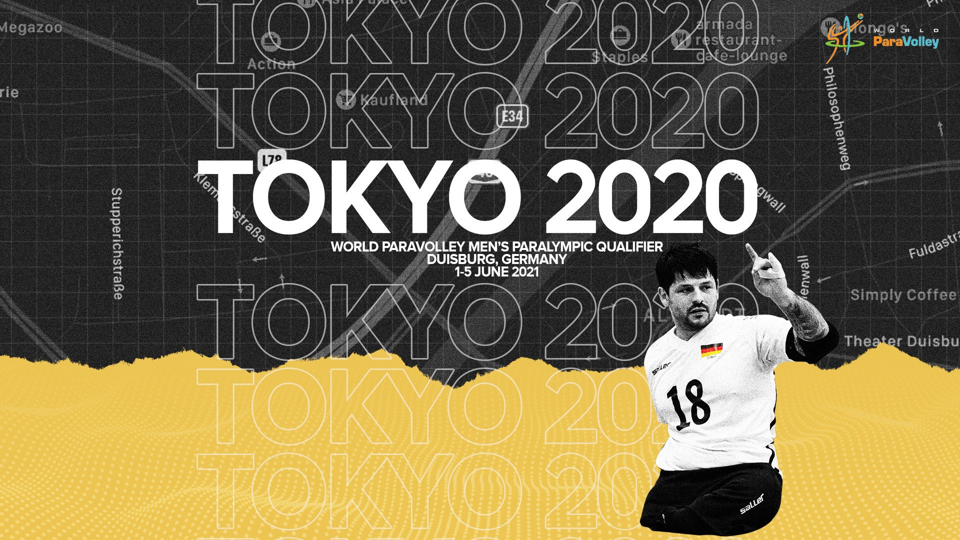 Germany make winning start to Tokyo 2020 men's sitting volleyball qualifier