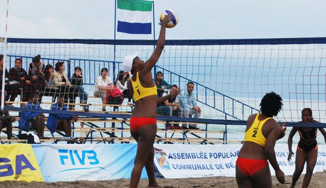 Beach volleyball is one sport bound to feature at the first African Beach Games