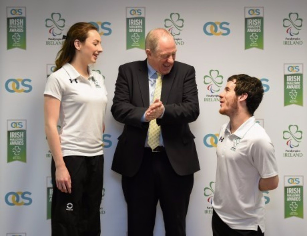 Michael Ring, Minister of State for Tourism and Sport, joined Paralympic hopefuls at the launch
