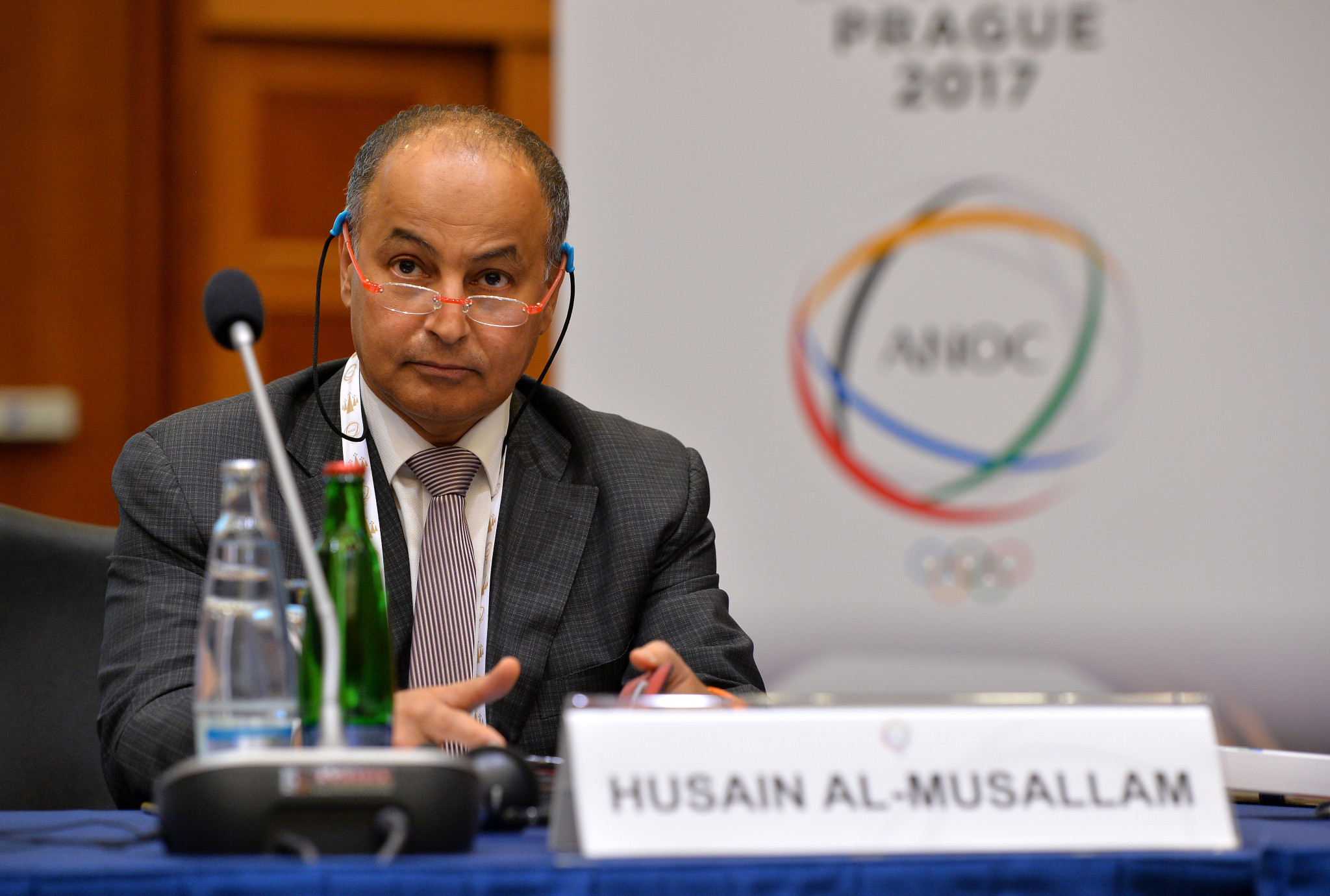 Husain Al-Musallam is set to replace Julio Maglione as head of the International Swimming Federation ©Getty Images