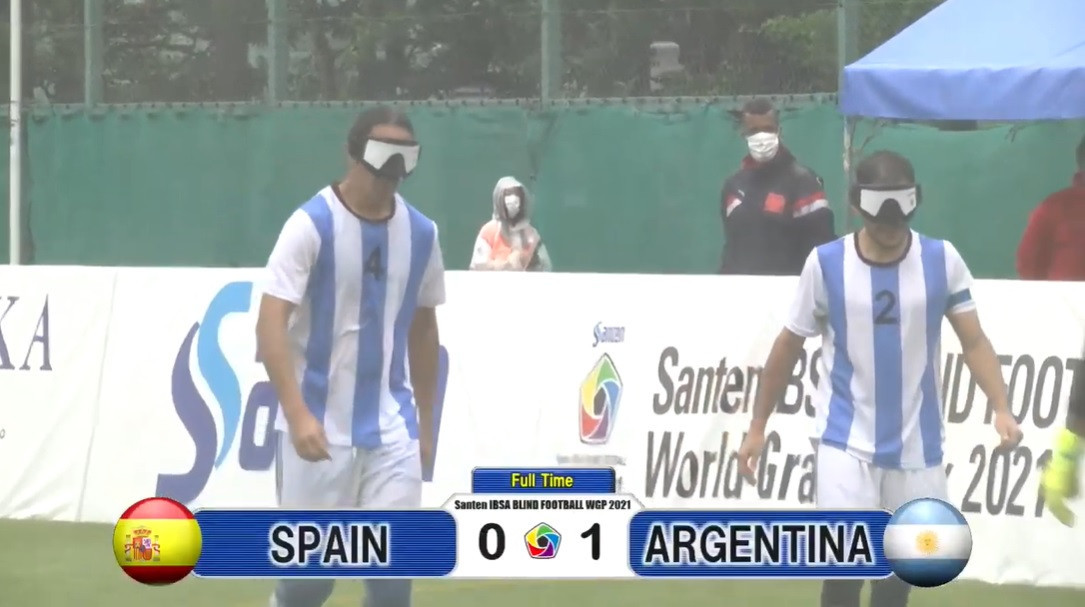 Argentina to meet Japan in Blind Football World Grand Prix final after Spain win