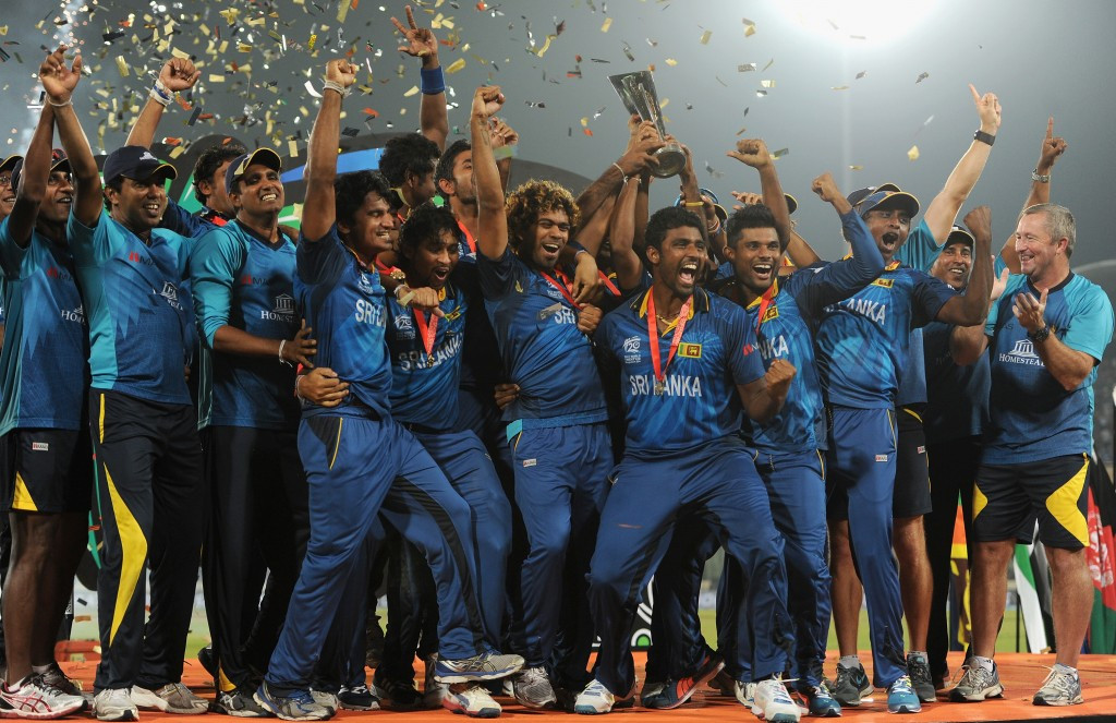 This year's ICC World Twenty20 in India will be one event showcased on ESPN, with Sri Lanka looking to successfully defend the title they won in 2014 ©Getty Images