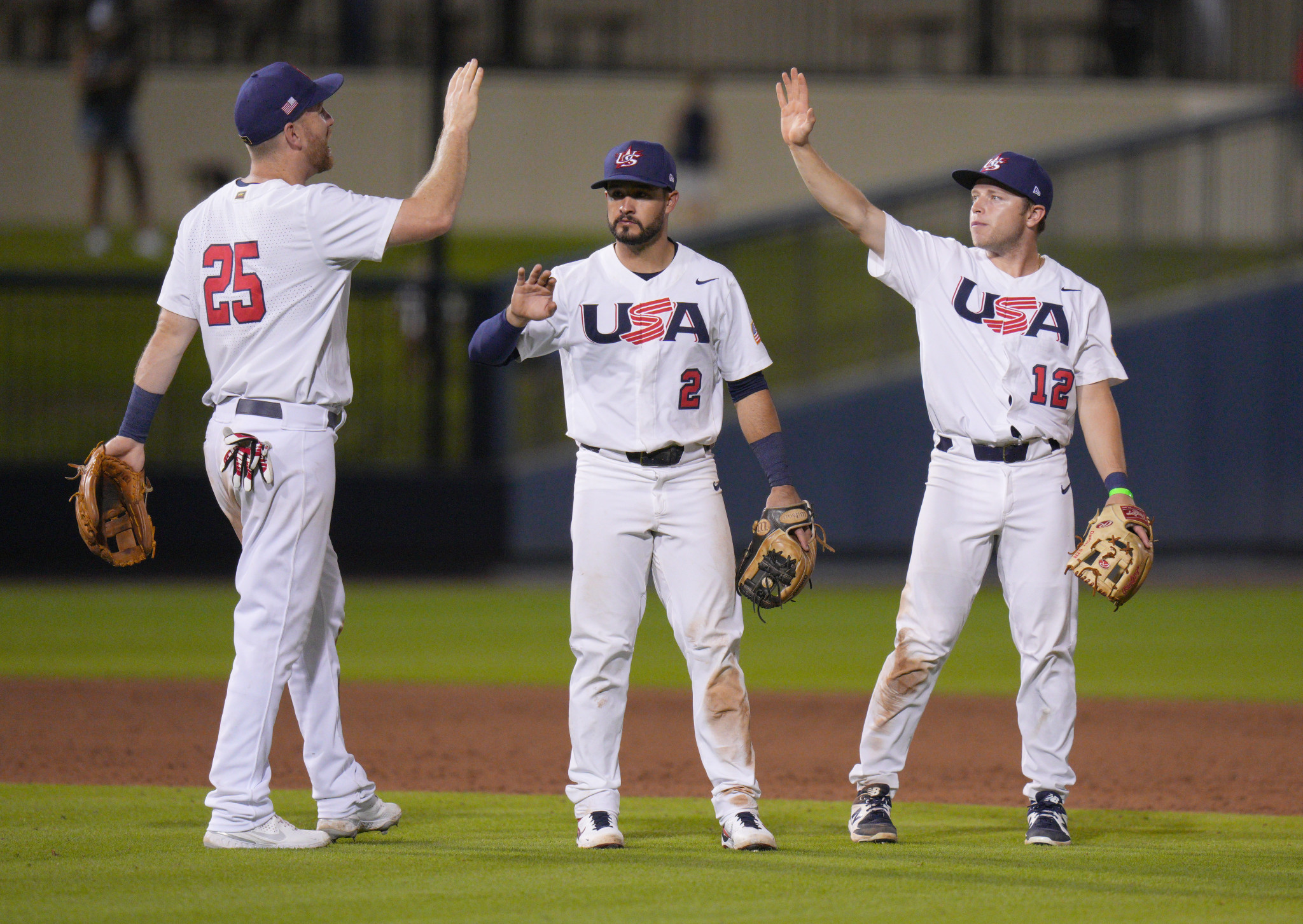 US defeat Canada to move within a win of Olympic baseball berth