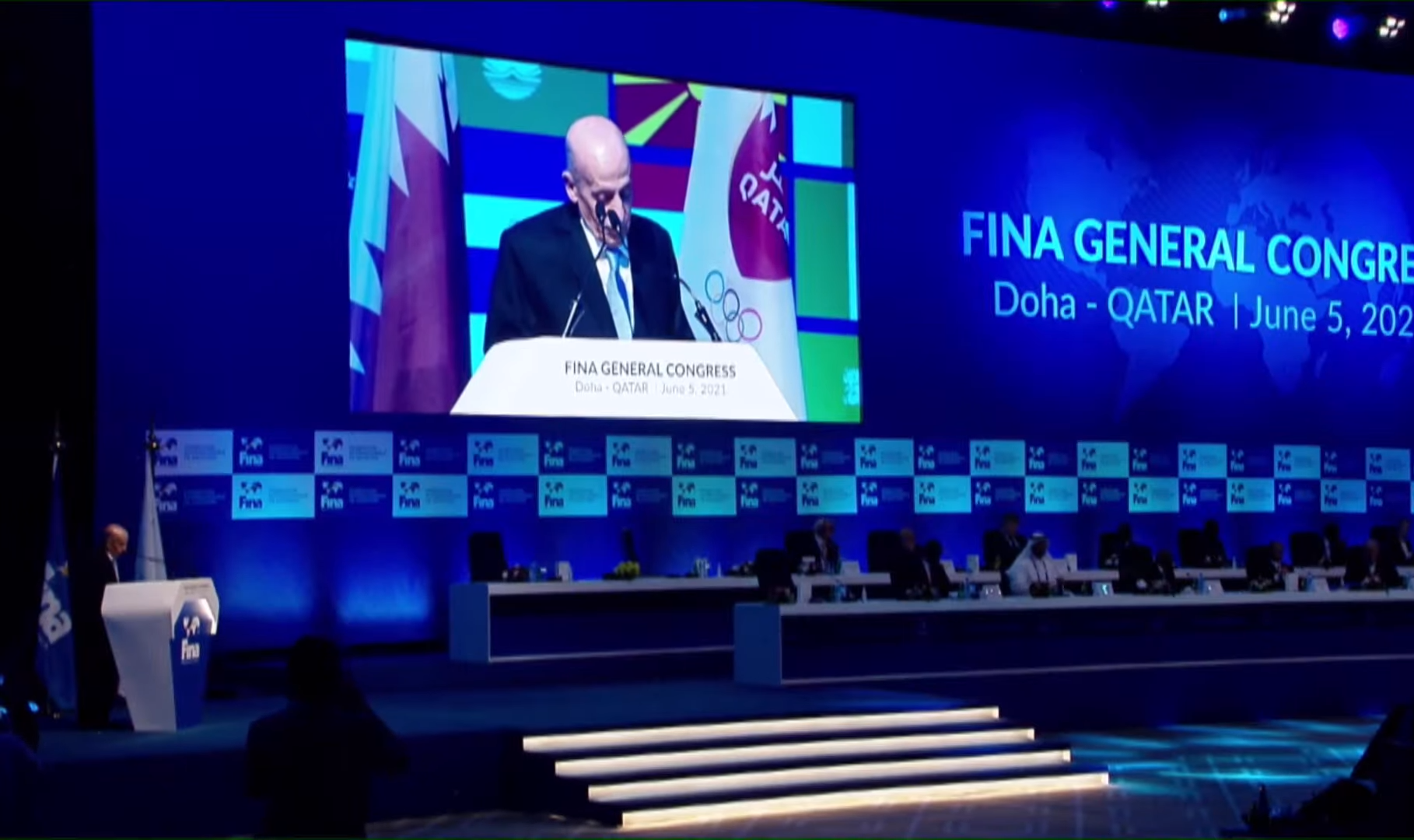Julio Maglione's 12-year tenure as FINA President came to a close ©FINA