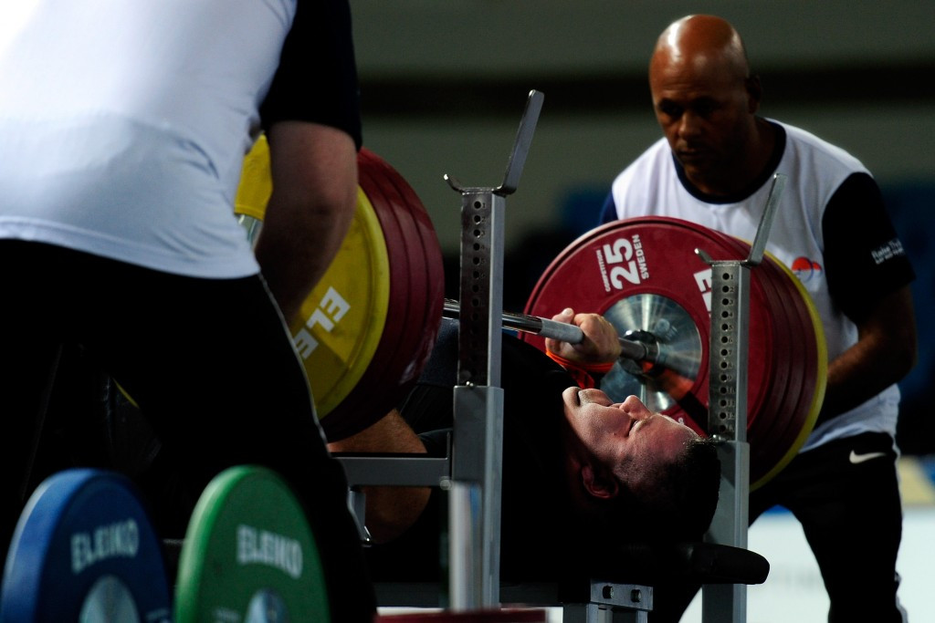Powerlifters take part in IPC Agitos Foundation workshops