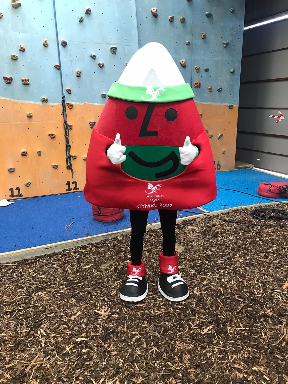 Mistar Urdd is set to make a number of public appearances in the build-up to Birmingham 2022 ©Twitter/TeamWales