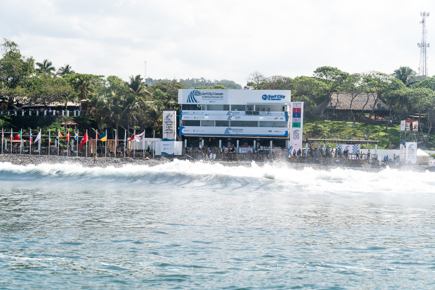ISA President Fernando Aguerre has described this year's World Surfing Games as the best in the event's history, and says he hopes it can help to change perceptions of host country El Salvador ©ISA/Sean Evans