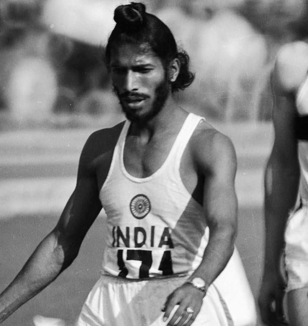 Milkha Singh won the Commonwealth Games gold medal in the 440 yards at Cardiff 1958 ©Getty Images