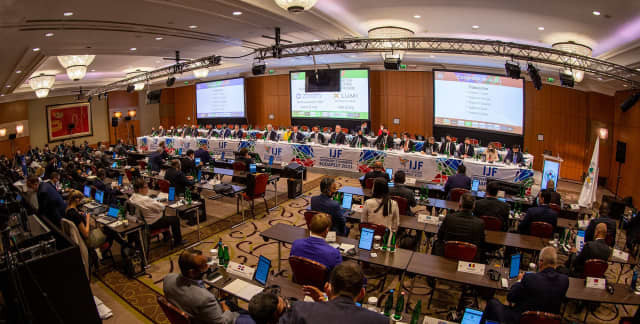 The IJF Congress was held in a hybrid format, partially in Budapest ©IJF