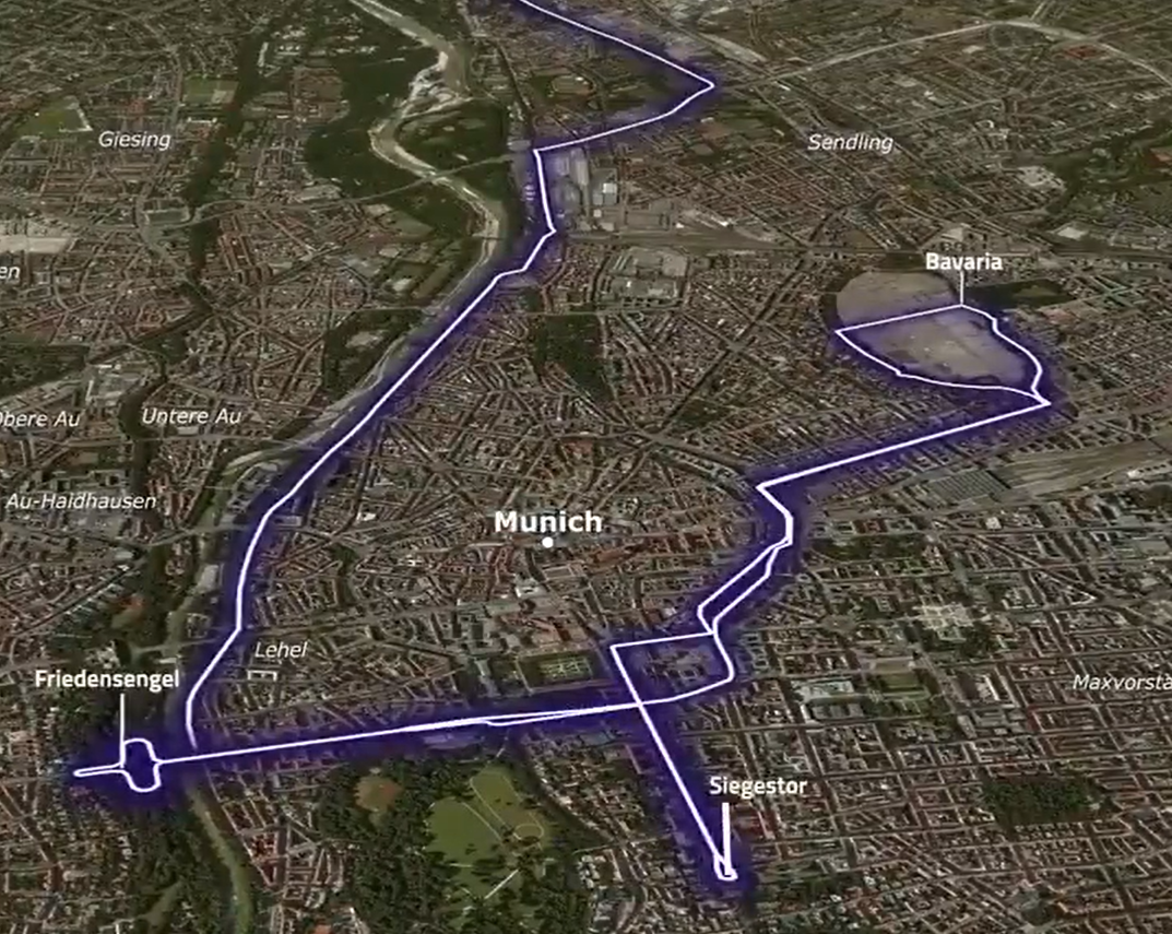 Munich 2022 unveils road cycling routes for European Championships