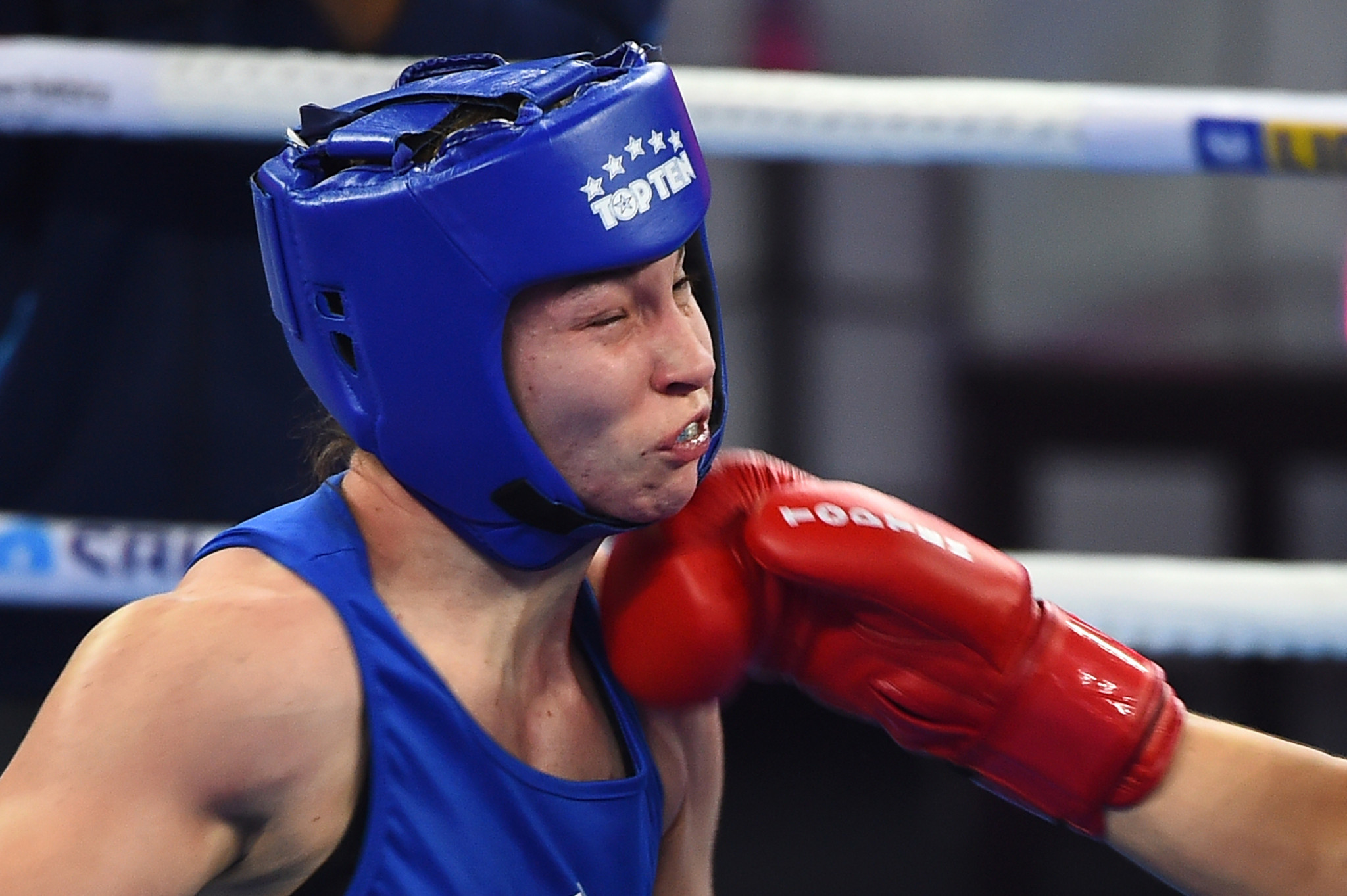 Lauren Price was among three gold medallists for Britain on finals day at the European Olympic boxing qualifier in Paris ©Getty Images