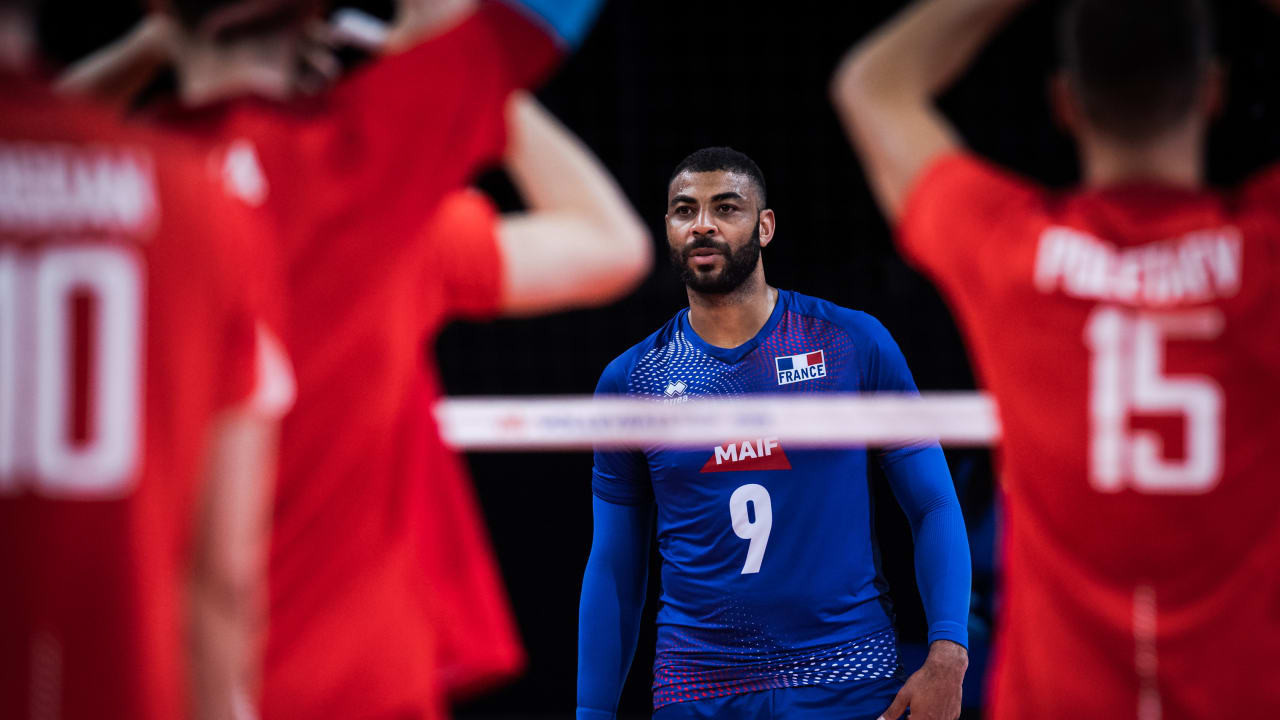 Earvin Ngapeth was France's top scorer as they beat Russia ©Volleyball World