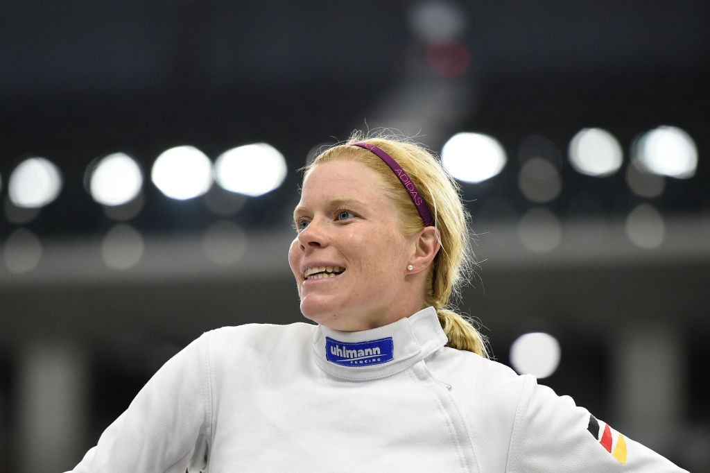 Germany's former world silver medallist Annika Schleu was third in women's qualifying at the UIPM World Championships in Cairo ©Getty Images