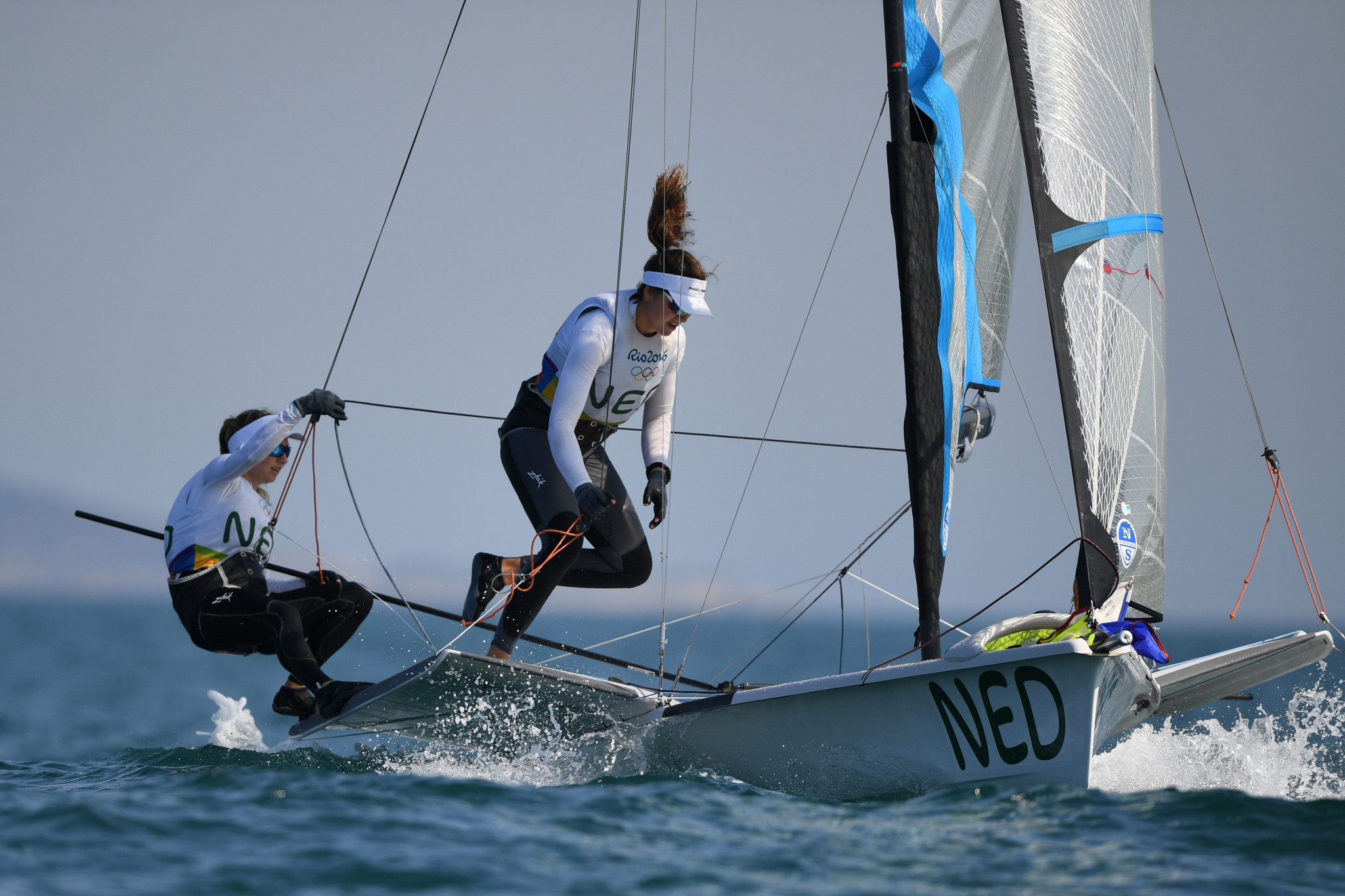 Dutch Tokyo 2020 choices flying high in 49er and 49erFX at World Sailing Cup in Medemblik