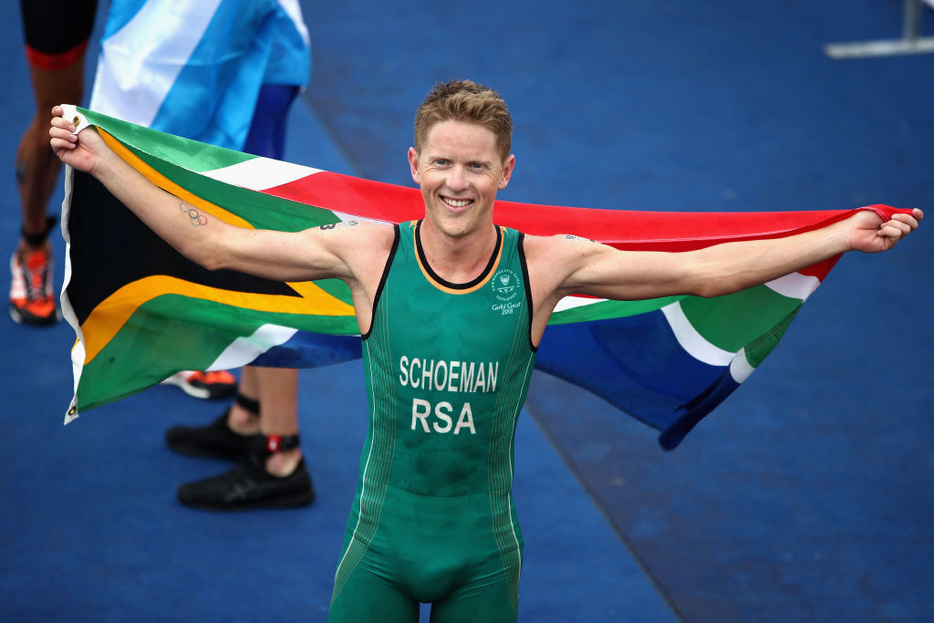 South Africa's Henri Schoeman won the Africa Triathlon title in Egypt ©Getty Images