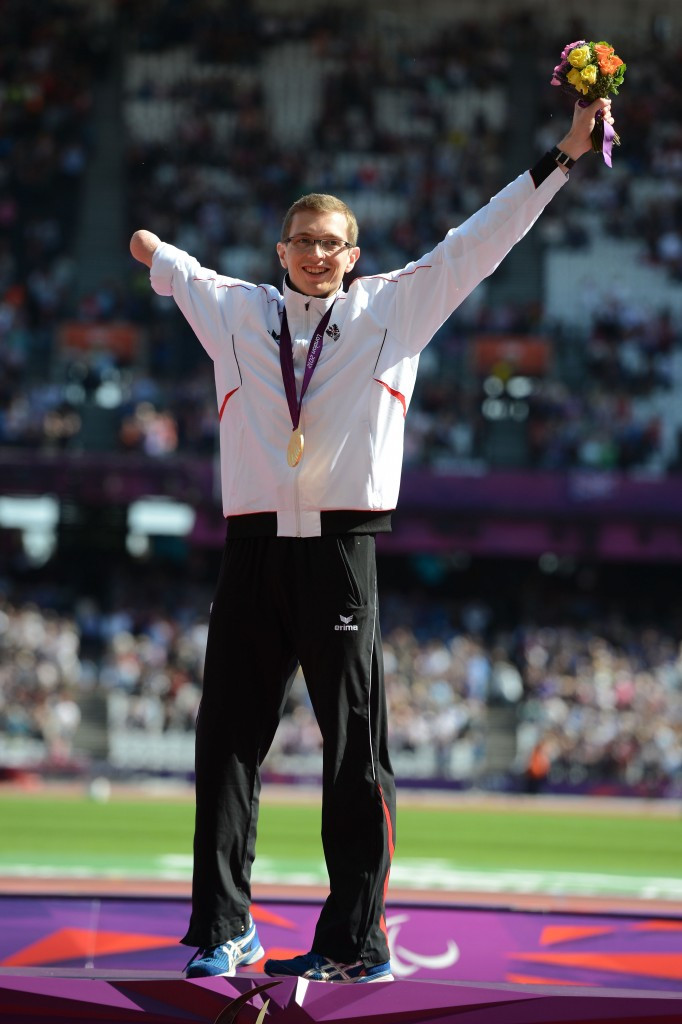 Runner Günther Matzinger won two of Austria's three golds at London 2012, and has already been selected for Rio 2016 ©Getty Images