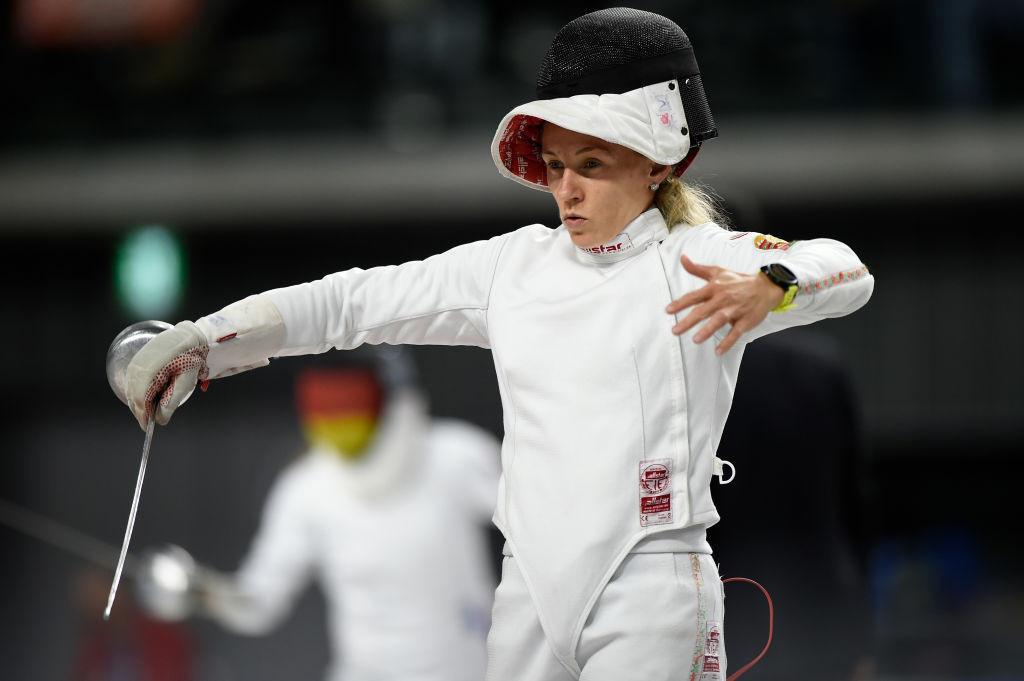Prokopenko regains women’s world modern pentathlon title for Belarus hat-trick 