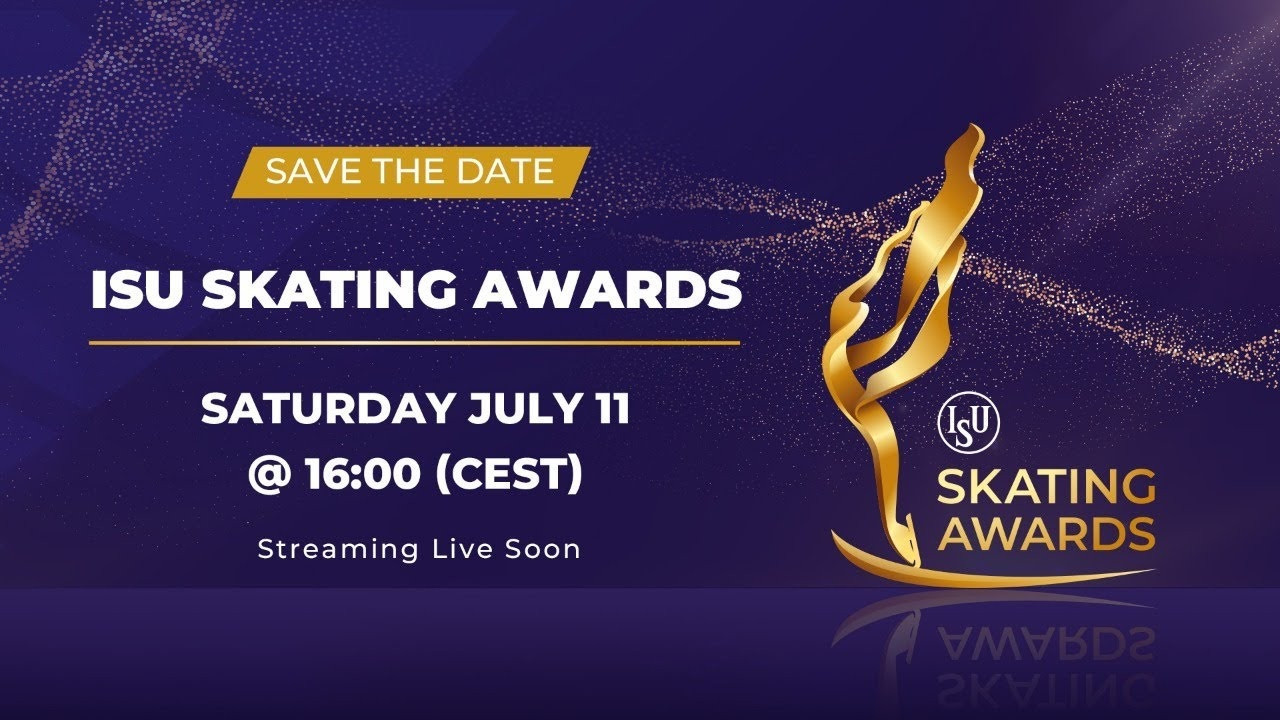 The ISU Skating Awards is set to be held virtually on July 11 ©ISU