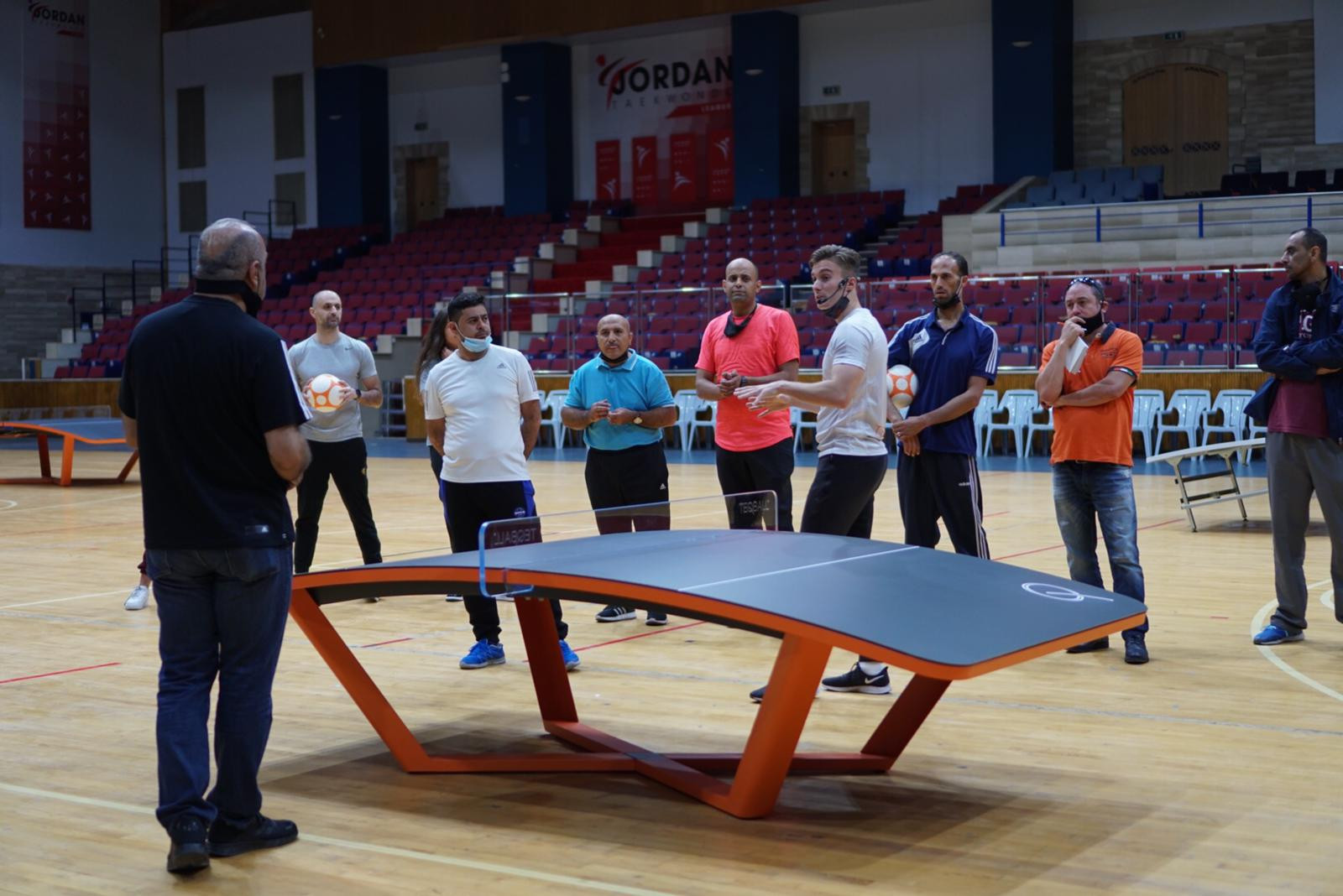 The teqball roadshow has visited a number of countries around the world ©FITEQ