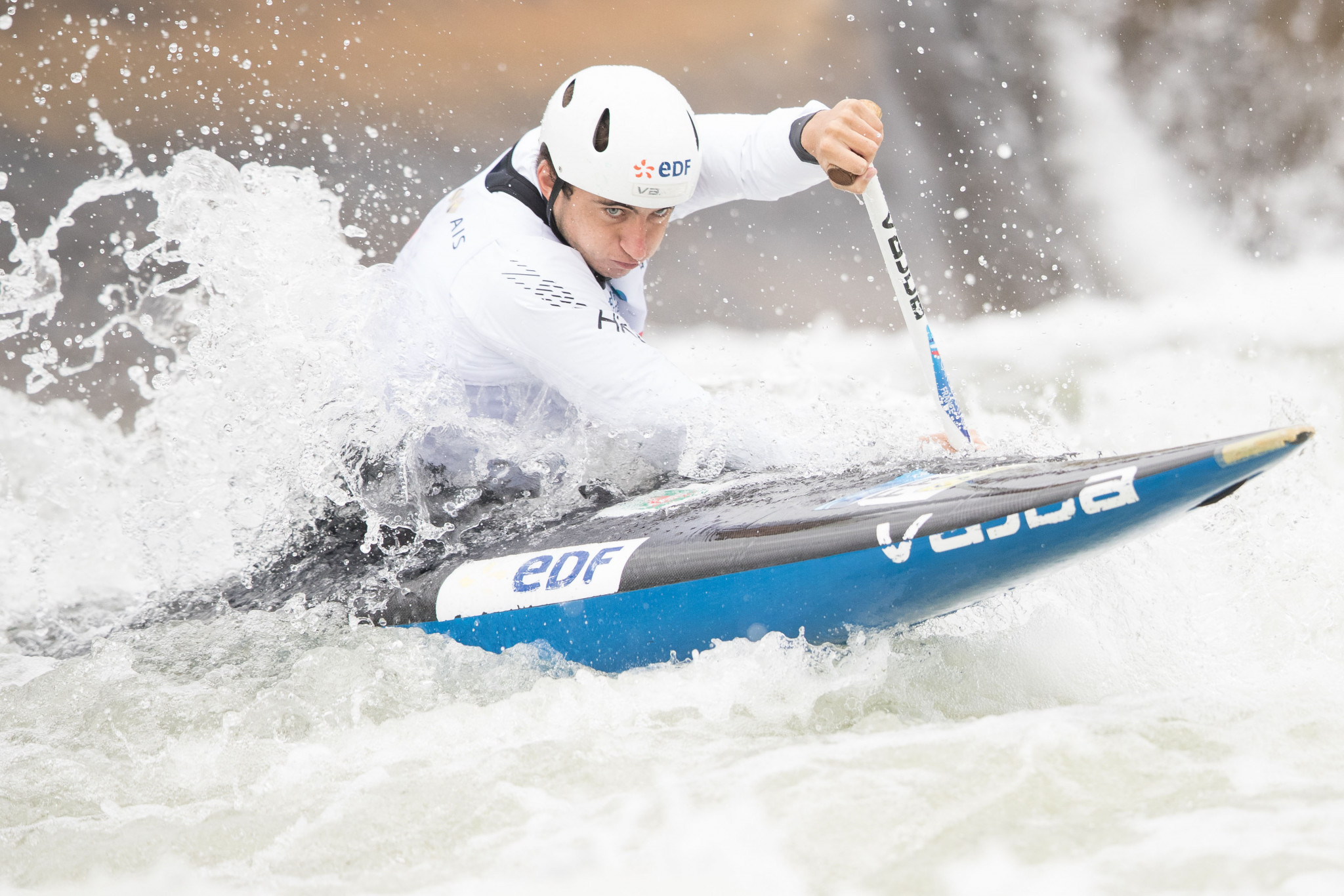 Cédric Joly will make his first appearance of the ICF Canoe Slalom World Cup season this weekend ©Getty Images