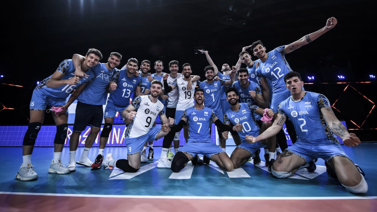 Argentina upset Serbia in men's Volleyball Nations League as Italy topple France