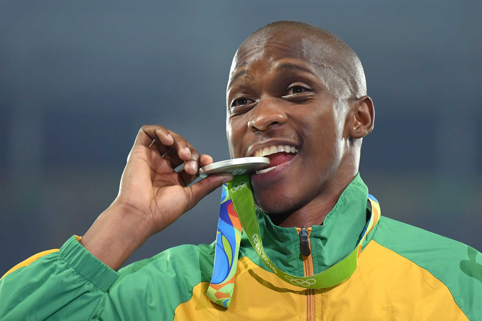 Luvo Manyonga won a silver medal at Rio 2016 ©Getty Images
