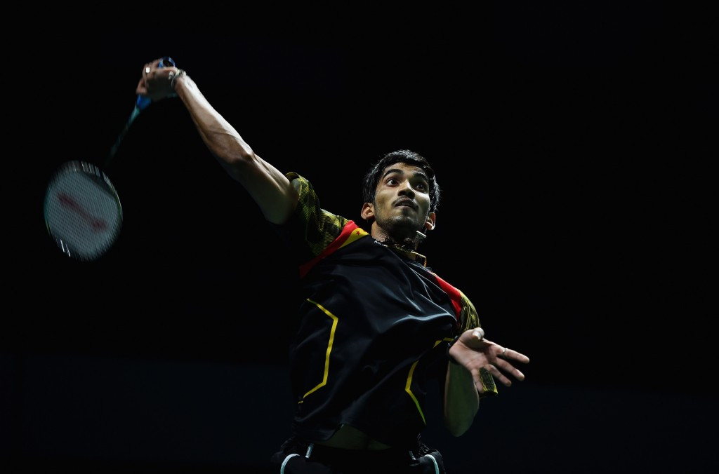 Kidambi Srikanth has won his first two matches of the tournament ©Getty Images
