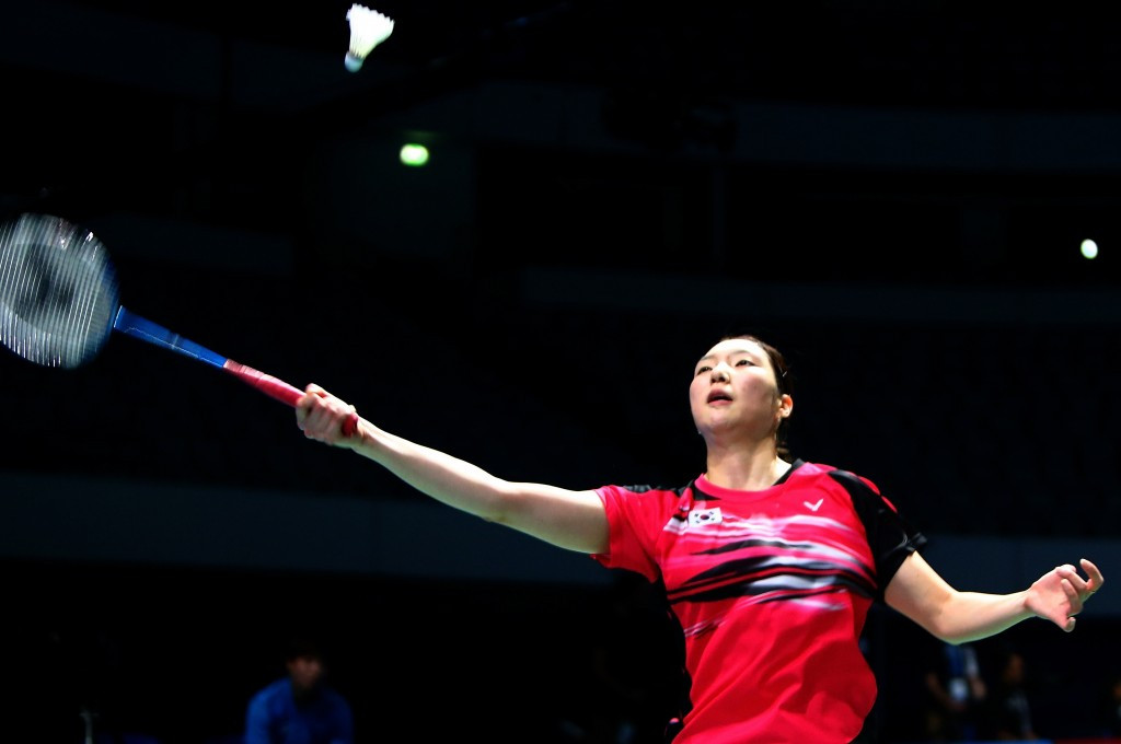 South Korea's Ji Hyun Sung made a winning start in the women's singles